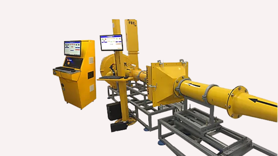 Air filter testing equipment, illustrative product image