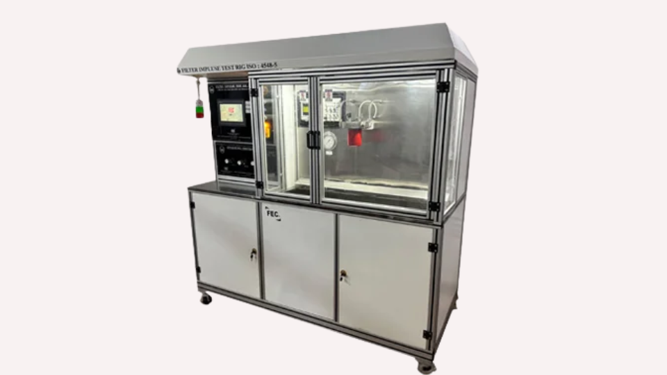 Lubricating Oil Filter Testing Equipment Manufacturer in India